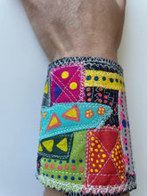 Wrist-Cuff / one-of-a-kind / collaged & hand-painted