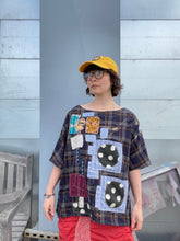 so·lil·o·quy / Juniper Tunic (w/ pockets) / one-of-a-kind / hand-embroidered & collaged