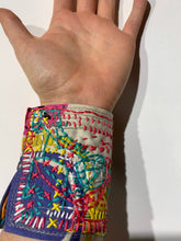 Wrist-Cuff / one-of-a-kind / hand-embroidered